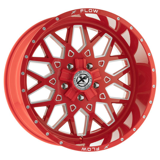 Xfx Flow Xfx-307 22X12 5X139.7 5X150 -44 Cb 110.3 Red & Milled