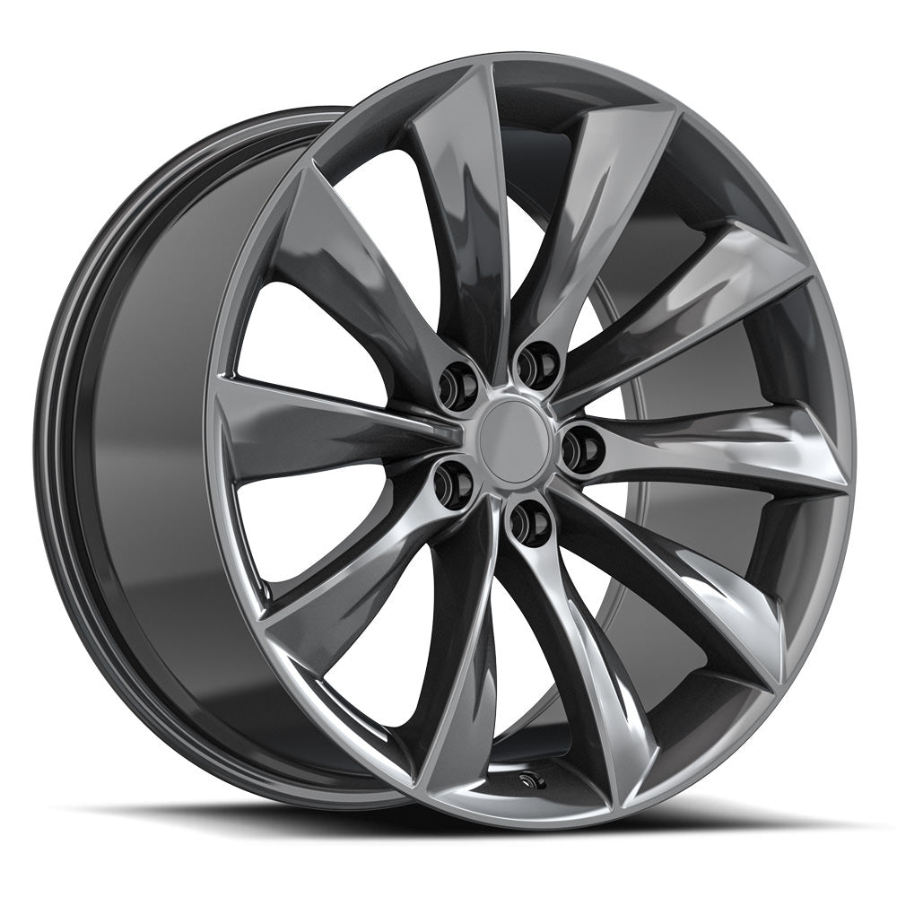 OE. Revolution TS-1 18X8.5 5X114.3 +35 Cb 64.1 Space Gray