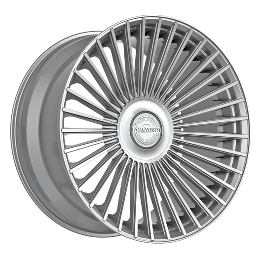 Arvano AXL-2 Santorini 24x9 5x114.3 5x120 +32 Cb 73.1 Silver & Brushed
