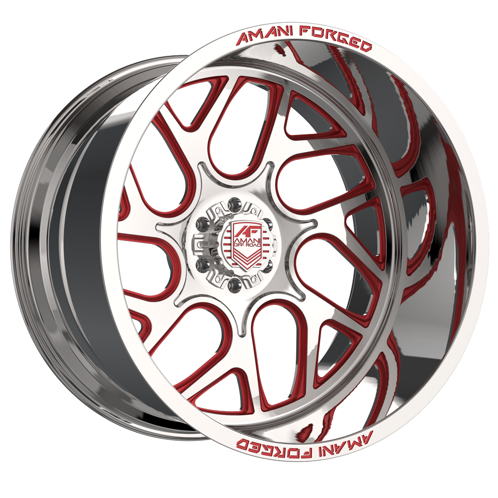 AMANI FORGED OFF-ROAD APOLLO POLISHED/RED