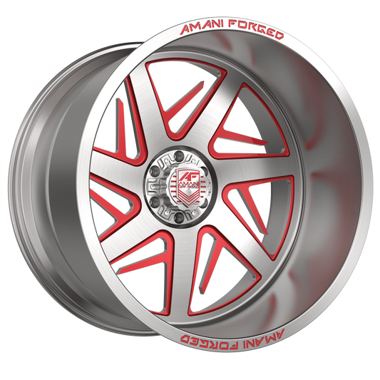 AMANI FORGED OFF-ROAD DESIRE BRUSHED/RED