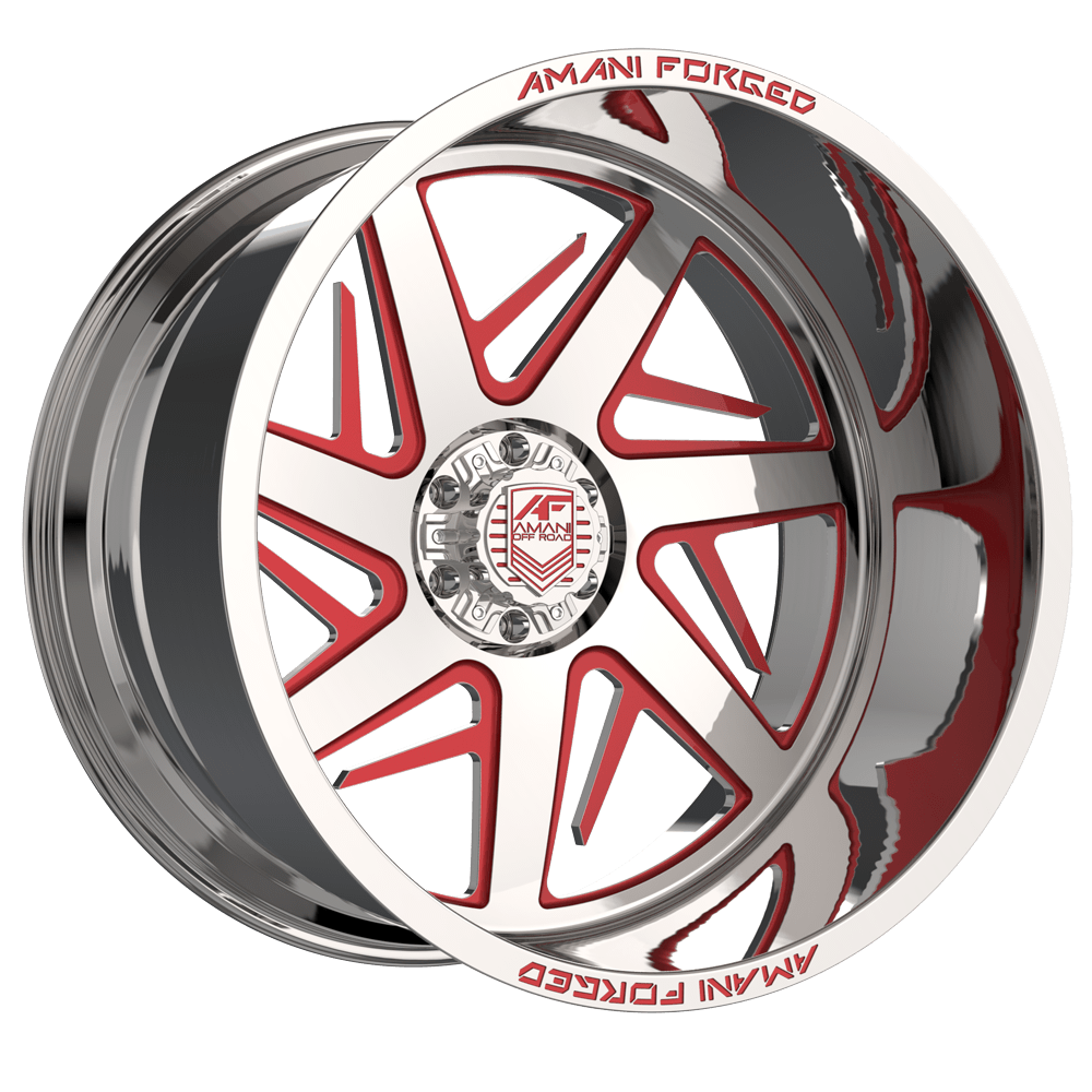 AMANI FORGED OFF-ROAD DESIRE POLISHED/RED