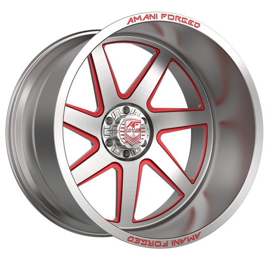 AMANI FORGED OFF-ROAD DEVINE BRUSHED/RED