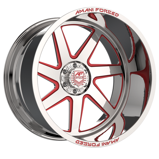 AMANI FORGED OFF-ROAD DEVINE POLISHED/RED