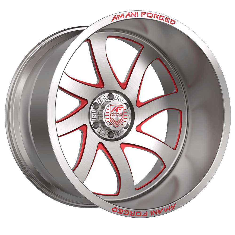 AMANI FORGED OFF-ROAD EMPIRE BRUSHED/RED