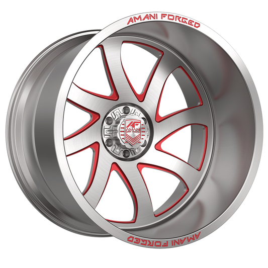 AMANI FORGED OFF-ROAD EMPIRE BRUSHED/RED