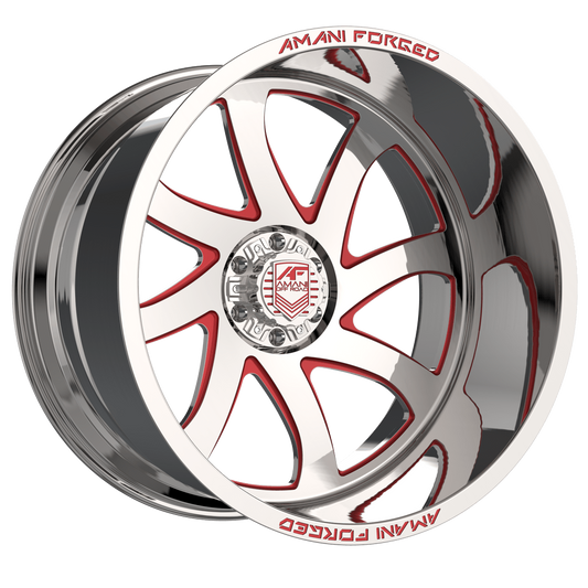 AMANI FORGED OFF-ROAD EMPIRE POLISHED/RED