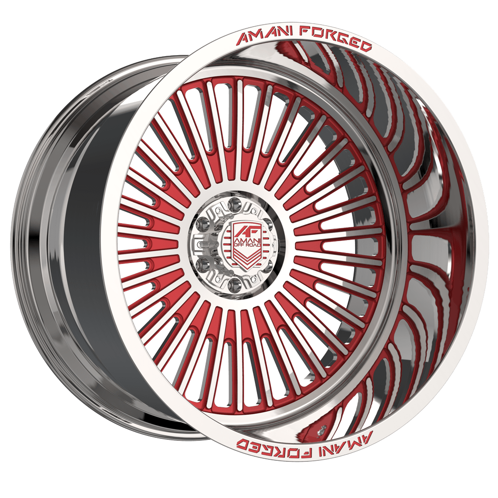 AMANI FORGED OFF-ROAD R.E.A.L. POLISHED/RED