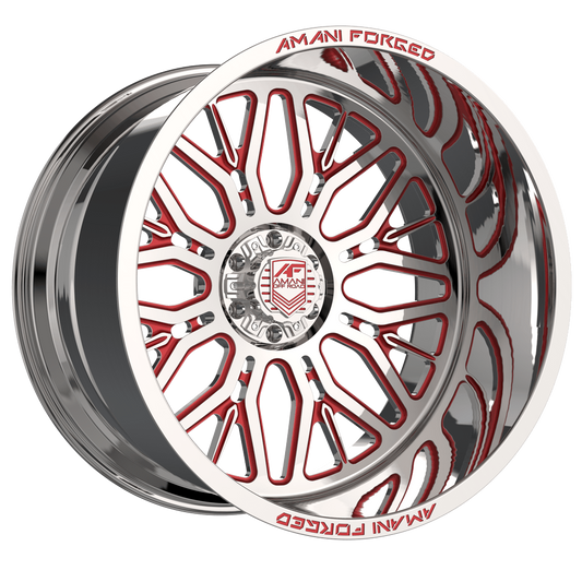 AMANI FORGED OFF-ROAD MAGNOLIA POLISHED/RED