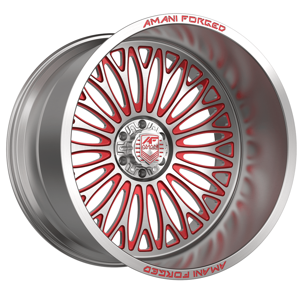 AMANI FORGED OFF-ROAD NAPOLIANO BRUSHED/RED