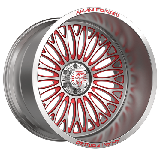 AMANI FORGED OFF-ROAD NAPOLIANO BRUSHED/RED