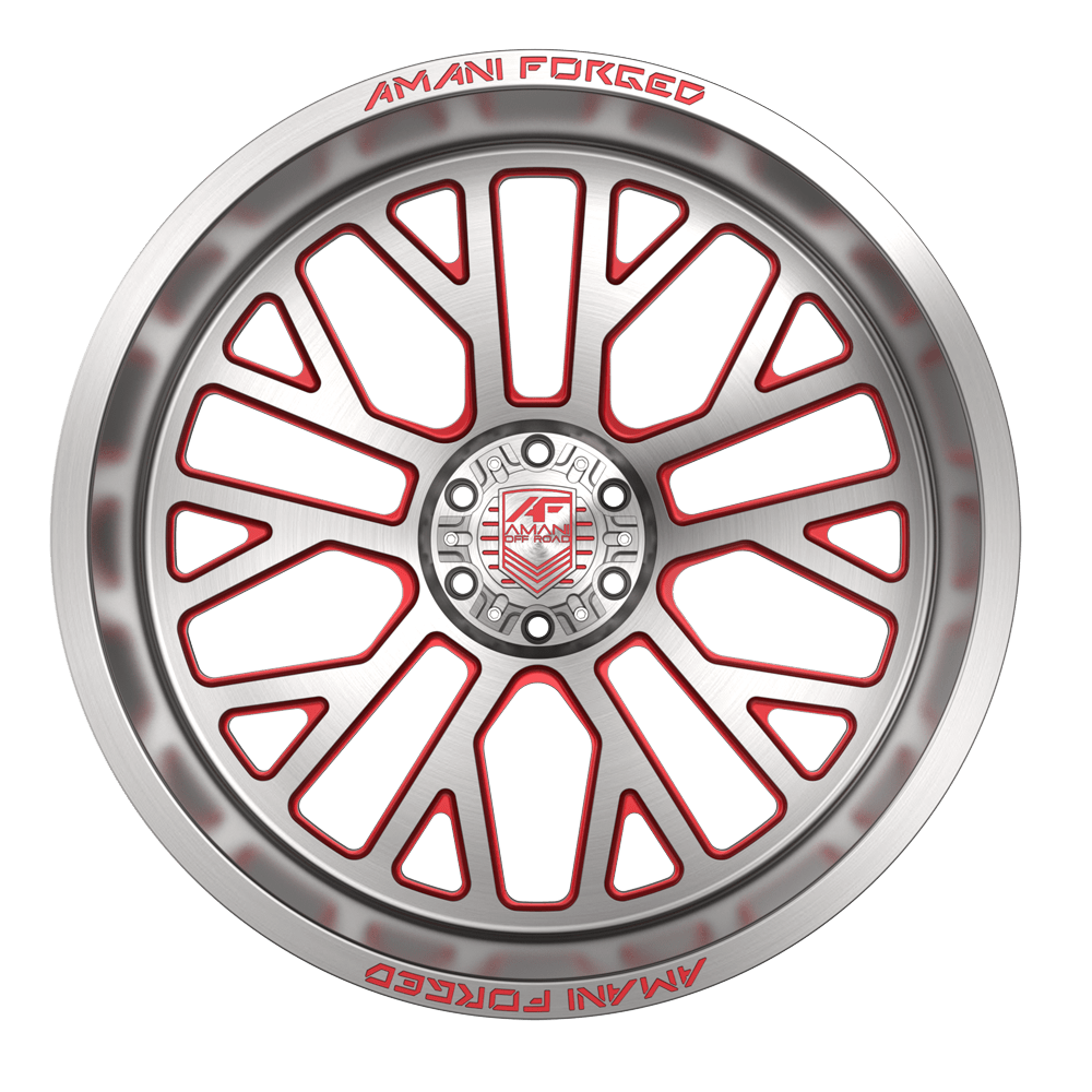 AMANI FORGED OFF-ROAD PERO BRUSHED/RED