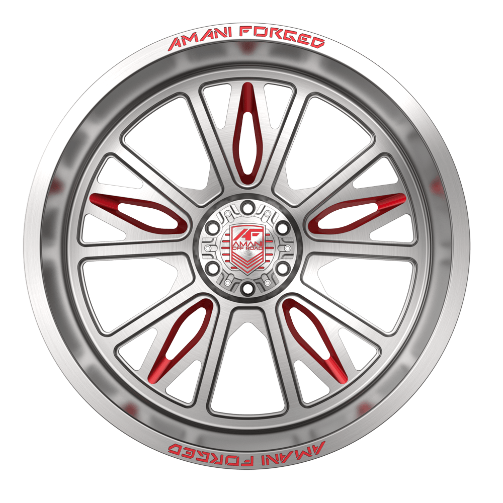 AMANI FORGED OFF-ROAD SENECA BRUSHED/RED