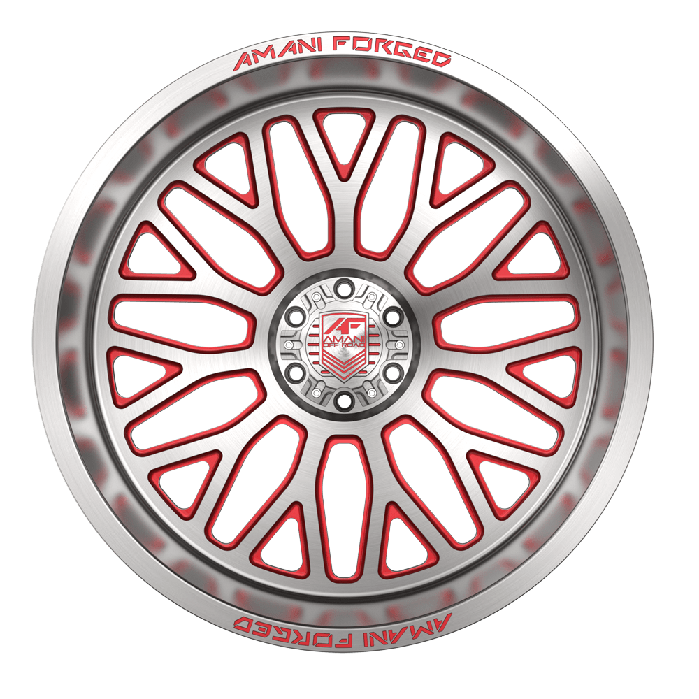 AMANI FORGED OFF-ROAD SORLENO BRUSHED/RED