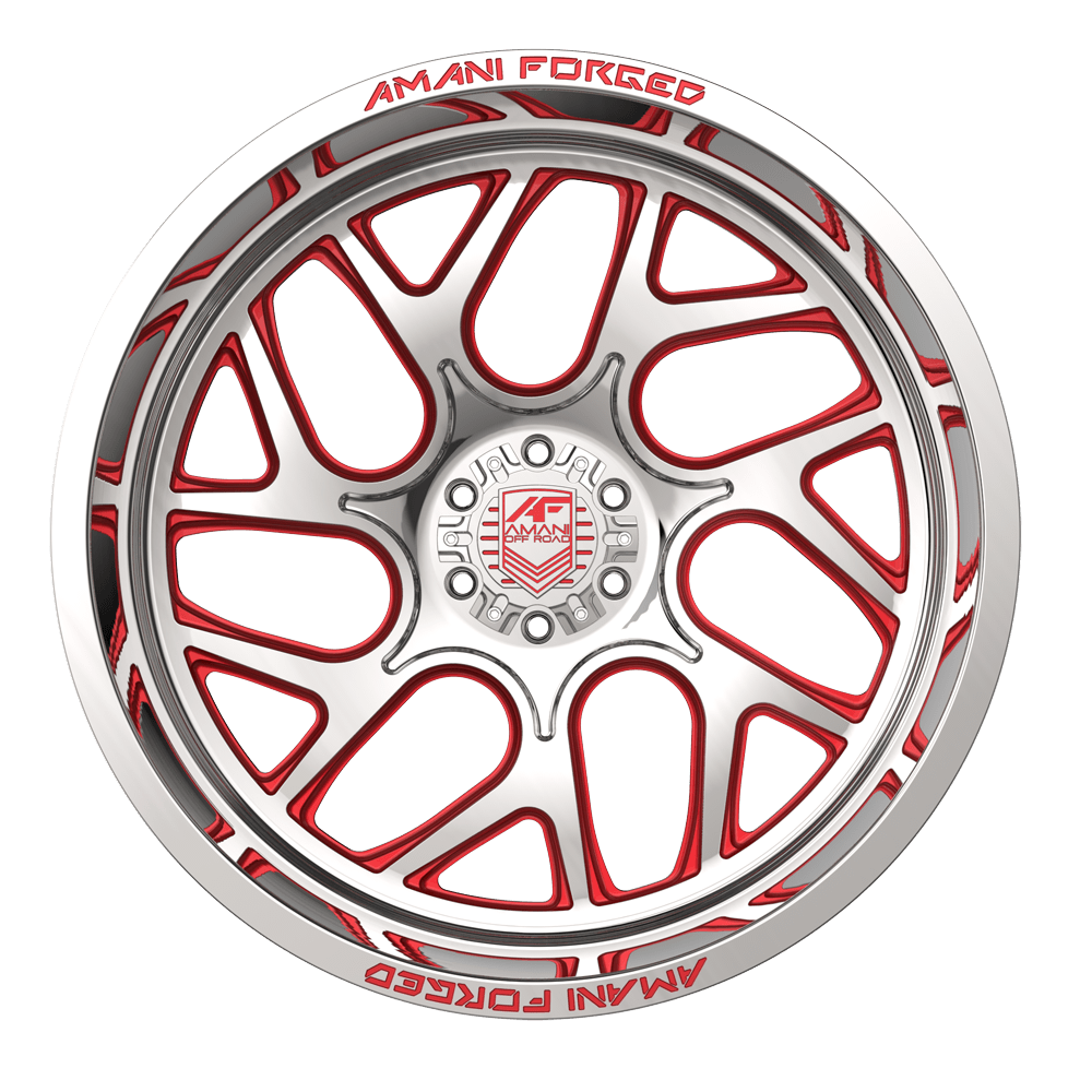 AMANI FORGED OFF-ROAD APOLLO POLISHED/RED