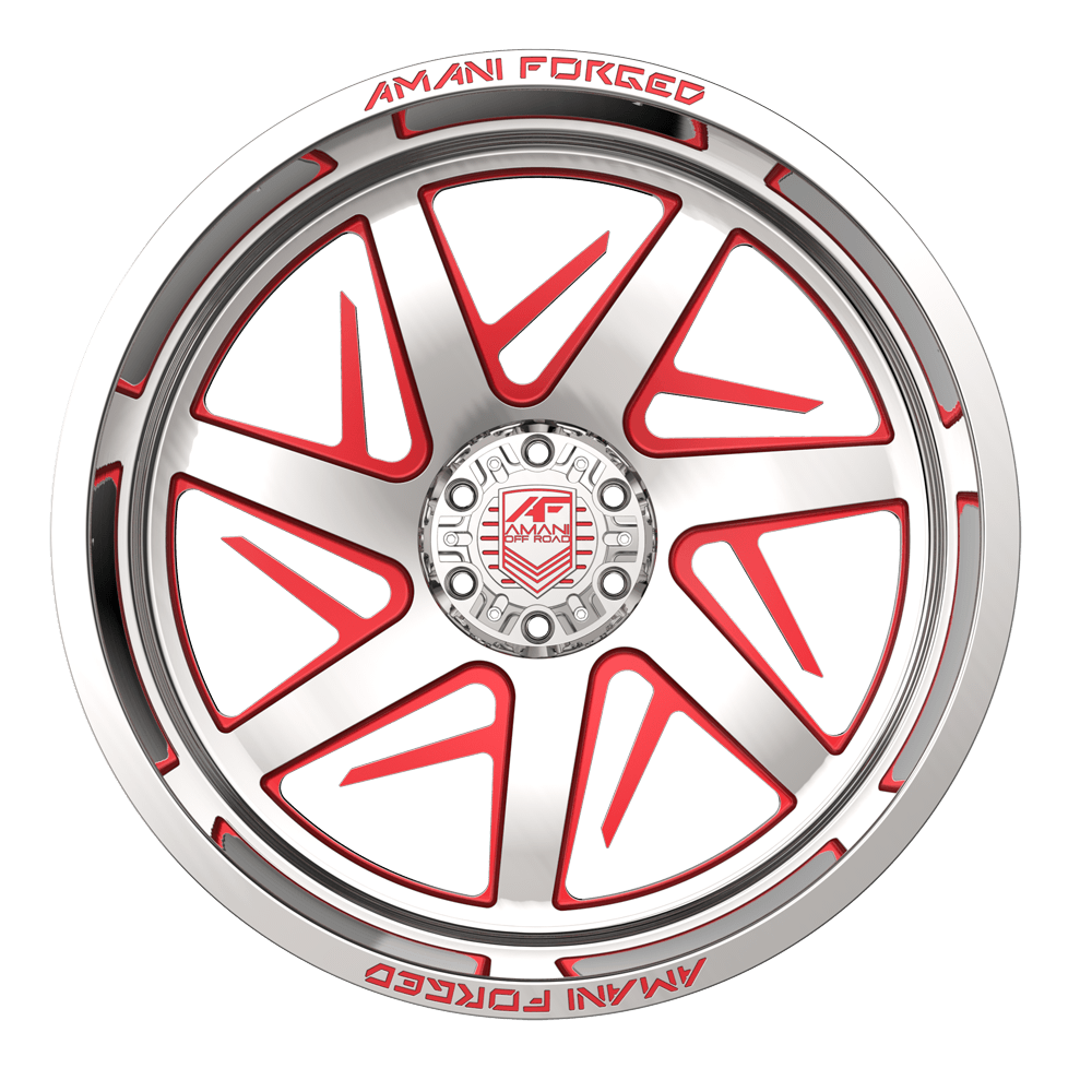 AMANI FORGED OFF-ROAD DESIRE POLISHED/RED