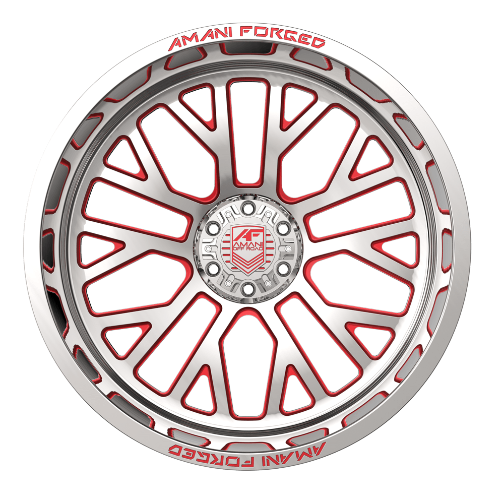 AMANI FORGED OFF-ROAD PERO POLISHED/RED