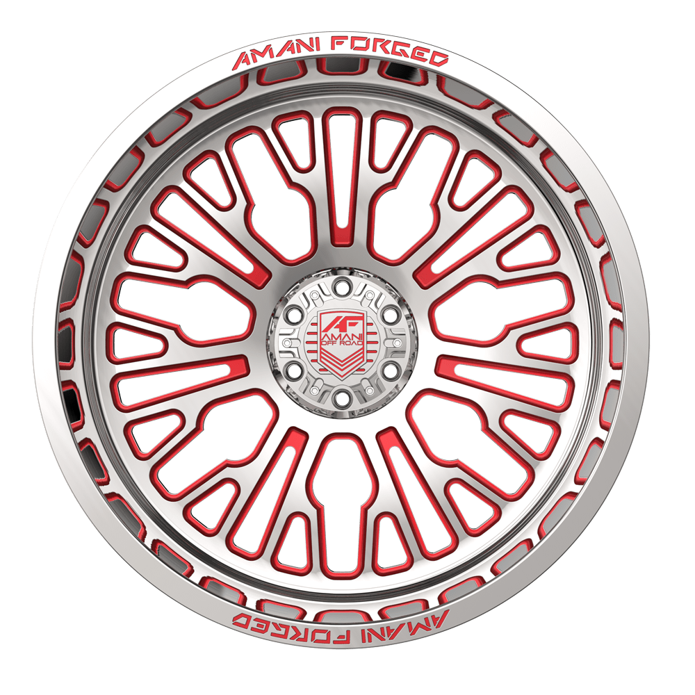 AMANI FORGED OFF-ROAD RIVALRY POLISHED/RED