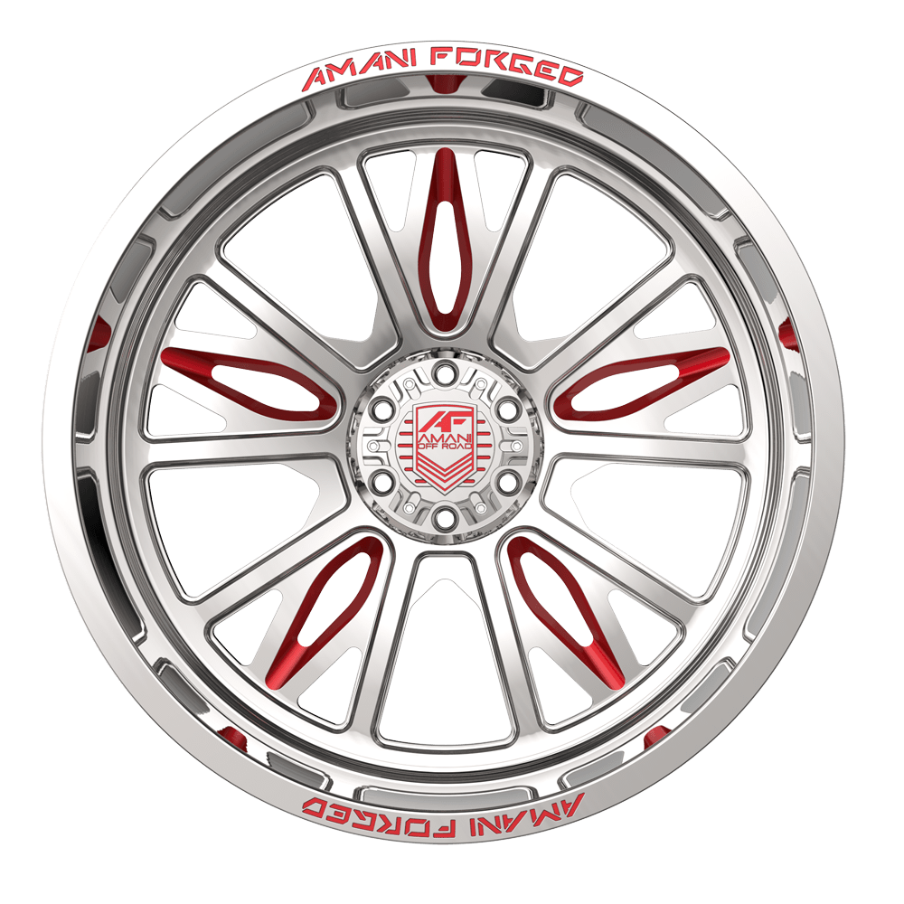 AMANI FORGED OFF-ROAD SENECA POLISHED/RED