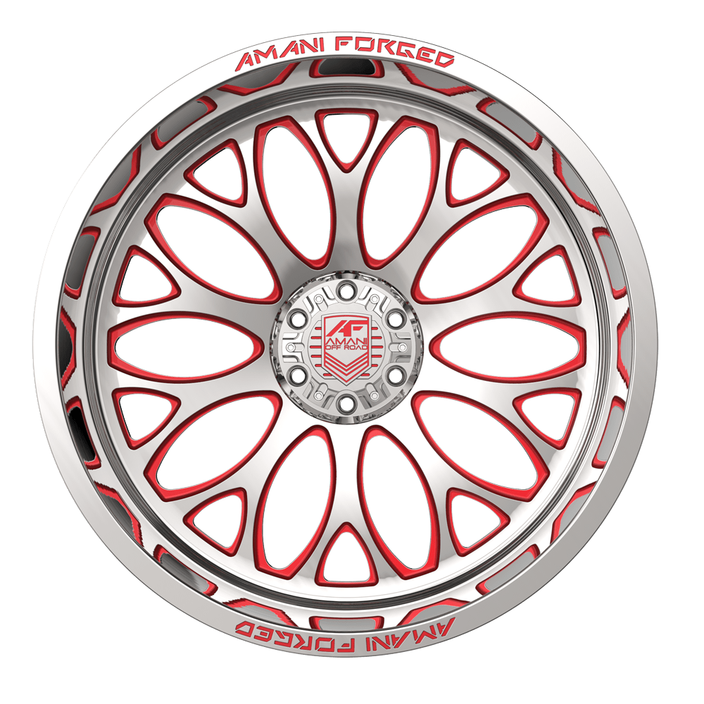 AMANI FORGED OFF-ROAD TANGO POLISHED/RED