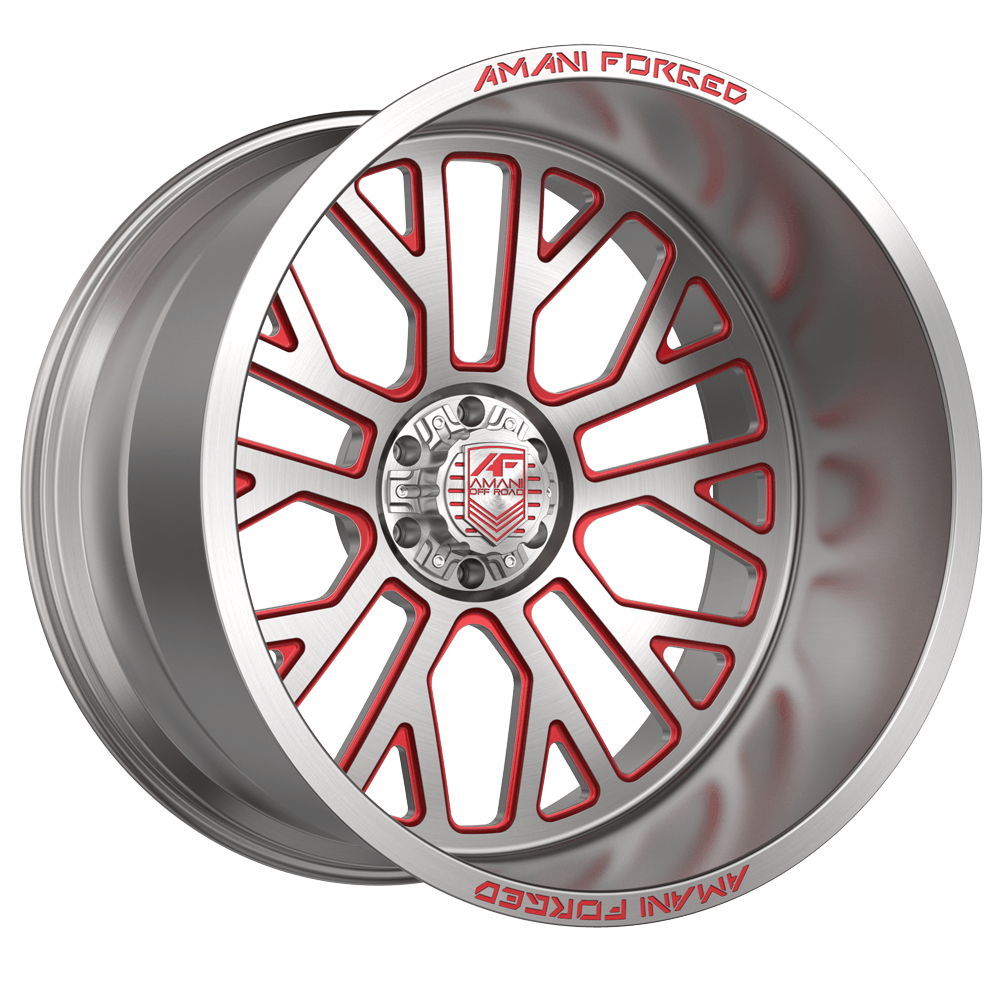 AMANI FORGED OFF-ROAD PERO BRUSHED/RED