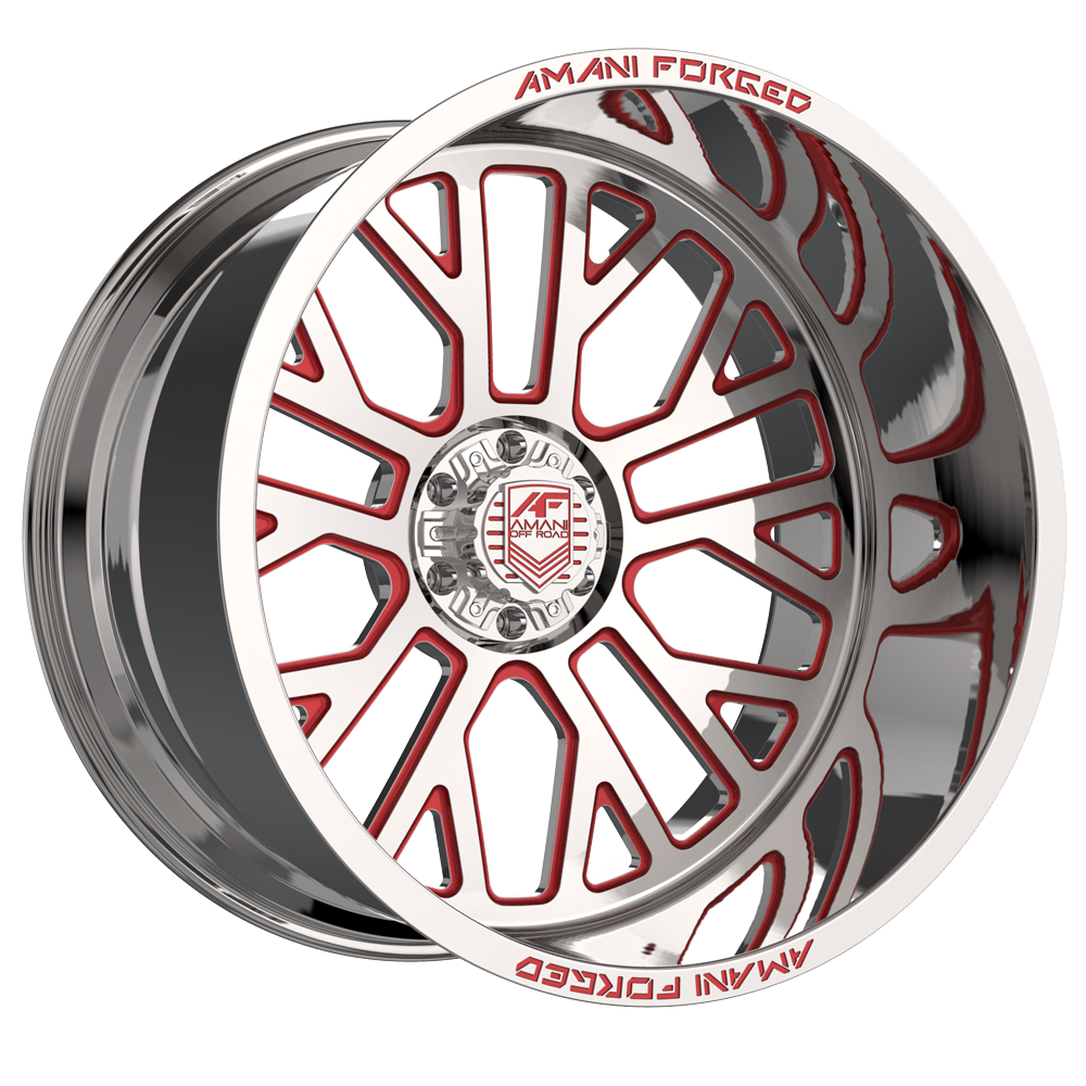 AMANI FORGED OFF-ROAD PERO POLISHED/RED