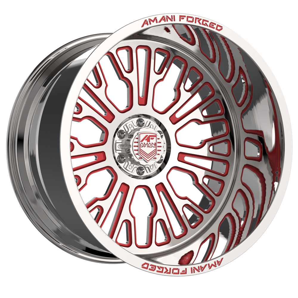 AMANI FORGED OFF-ROAD RIVALRY POLISHED/RED