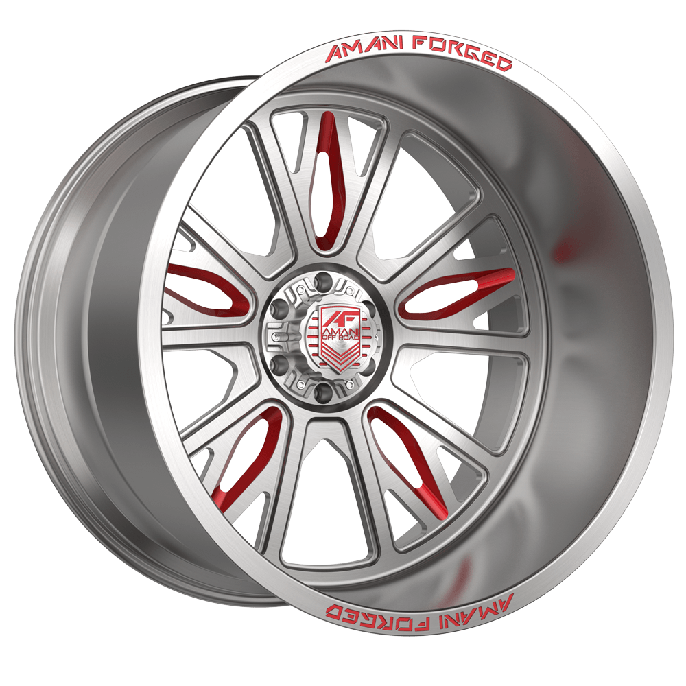 AMANI FORGED OFF-ROAD SENECA BRUSHED/RED