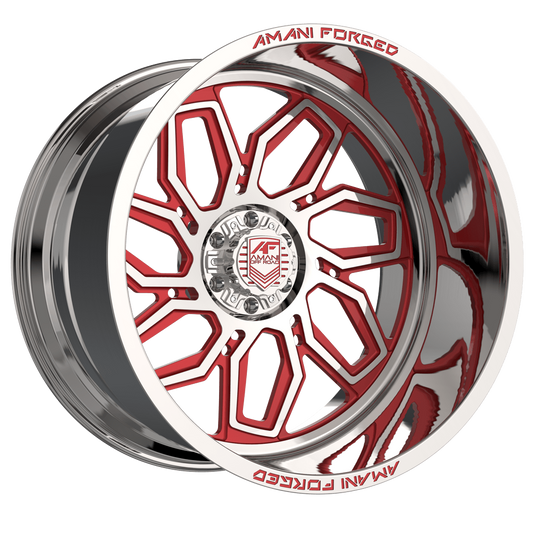 AMANI FORGED OFF-ROAD SMOKED POLISHED/RED