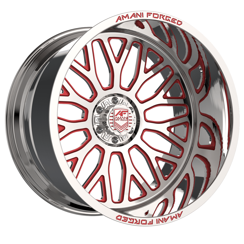 AMANI FORGED OFF-ROAD SORLENO POLISHED/RED