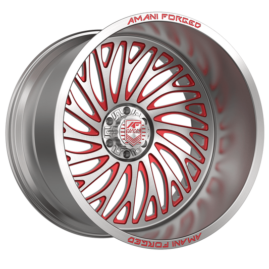 AMANI FORGED OFF-ROAD VAMOS BRUSHED/RED