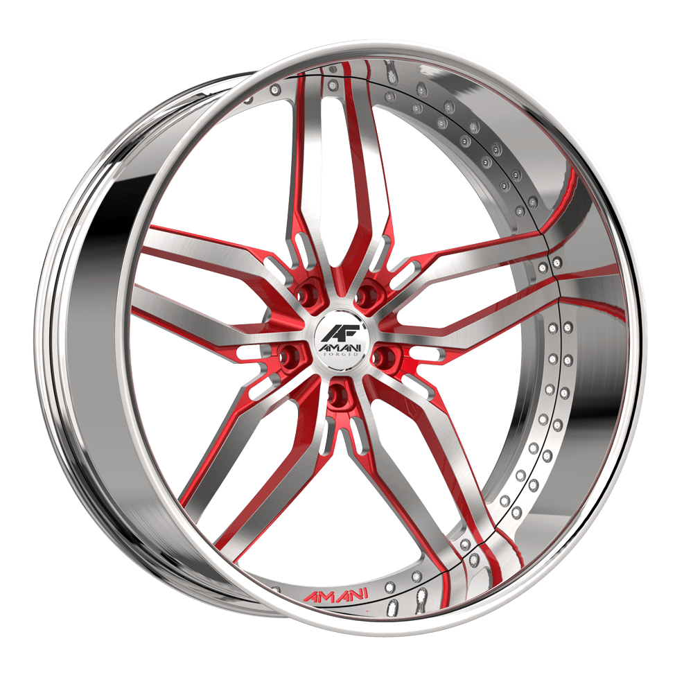 AMANI FORGED ORIGINAL DRIFT BRUSHED/RED