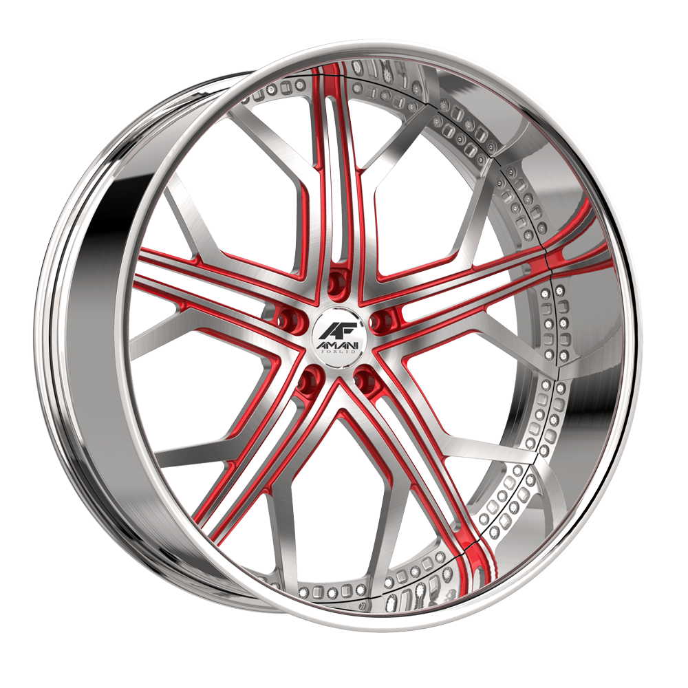 AMANI FORGED ORIGINAL MONOTECA BRUSHED/RED