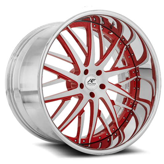 AMANI FORGED ORIGINAL DIRECTO BRUSHED AND RED