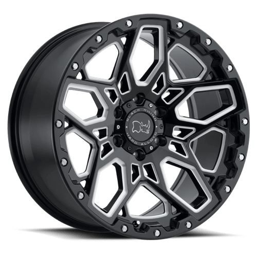 Black Rhino Hard Alloys BR SHRA 20X9.5 5X150 +12 110 G-BLK MLD