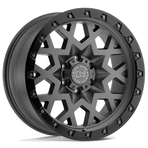 Black Rhino Hard Alloys BR SPRKOT 20X9.5 6X135 +6 87 M-GM GM HW