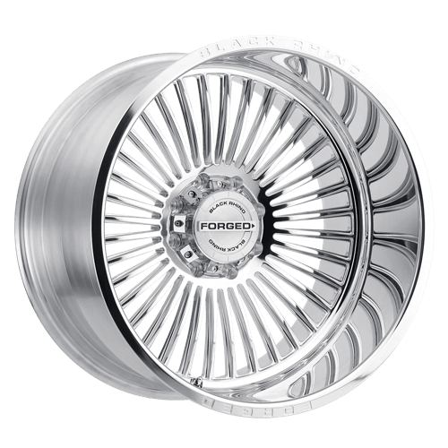 Black Rhino Hard Alloys BR HORUS 24X14 8X165 -76 122 POL