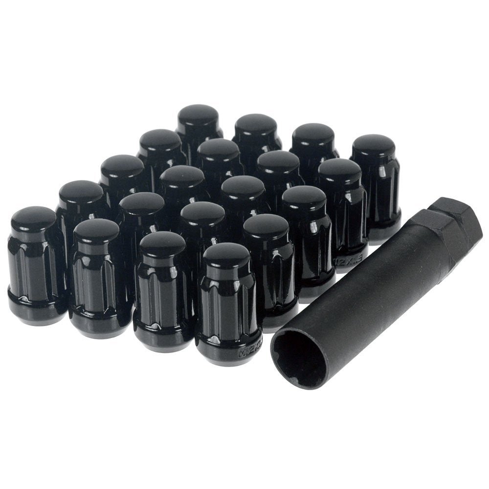 SPLINE LUGS KIT  - GLOSS BLACK