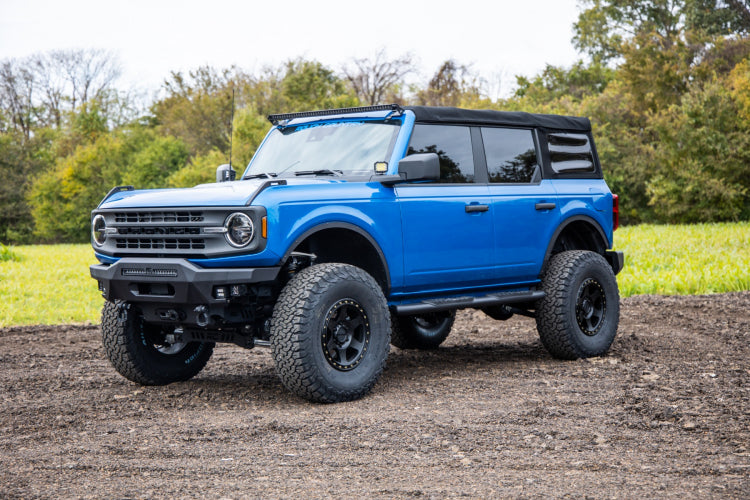 OVAL NERF STEP 4-DOOR | BLACK | FORD BRONCO 4WD (2021-2023)