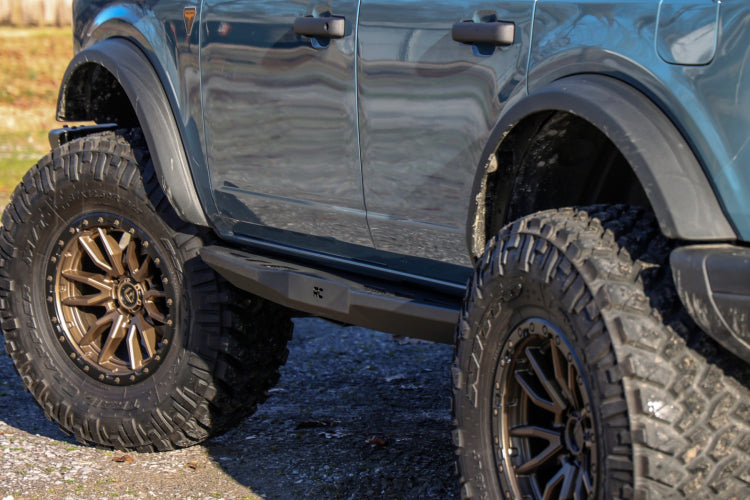 ROCK SLIDERS HEAVY DUTY L 4-DOOR | FORD BRONCO 4WD (2021-2023)