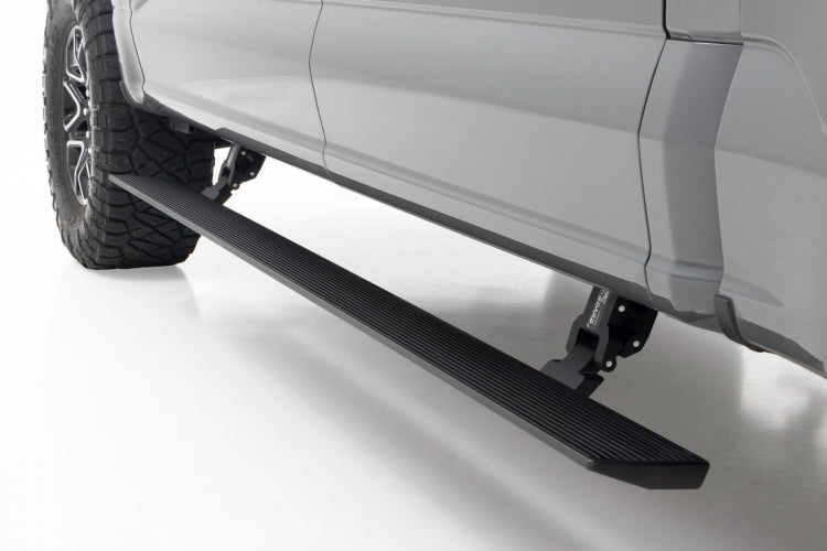 POWER RUNNING BOARDS LIGHTED | CREW CAB | FORD F-150/F-150 LIGHTNING/RAPTOR/SUPER DUTY (15-23)