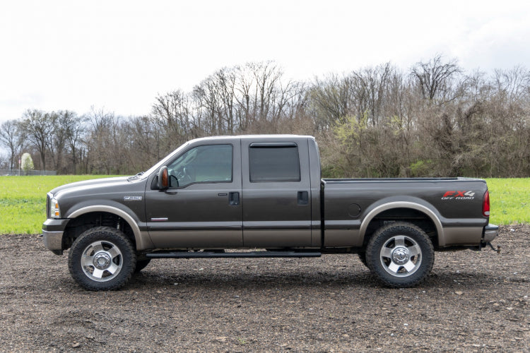 OVAL NERF STEP CREW CAB | BLACK | FORD SUPER DUTY 2WD/4WD (99-16)