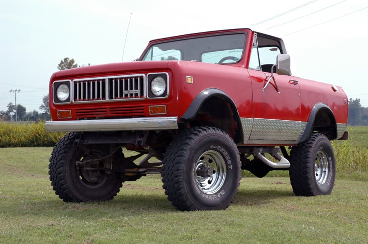 4 INCH LIFT KIT INTERNATIONAL SCOUT II 4WD (1971-1973)