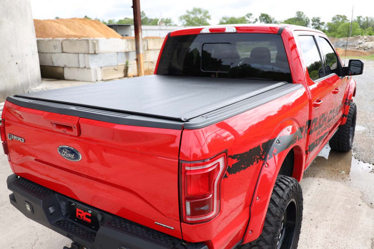 SOFT ROLL UP BED COVER FORD F-150/F-150 LIGHTNING/RAPTOR (15-23)