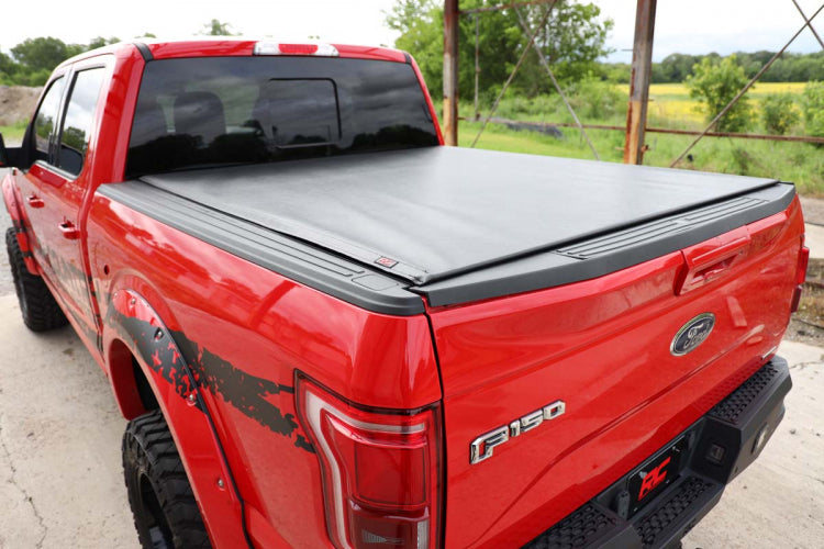 SOFT ROLL UP BED COVER FORD F-150/F-150 LIGHTNING/RAPTOR (15-23)