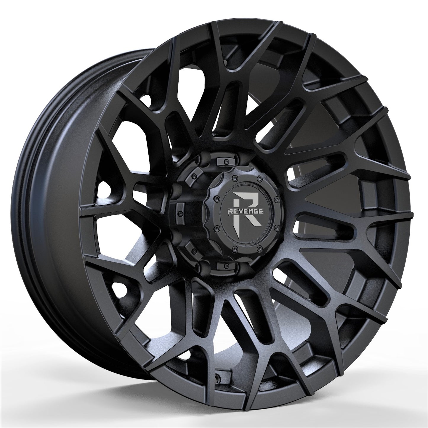 20" Revenge Offroad RV-203 SATIN BLACK  20X10 -19 ET